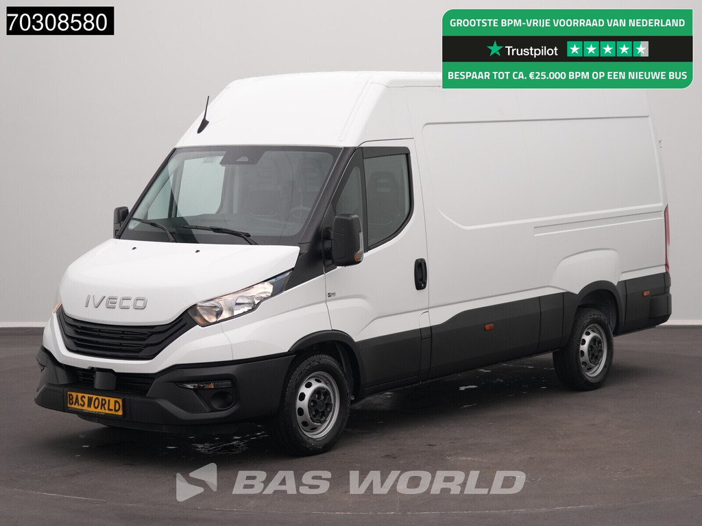 Iveco Daily 35S16 3.0L Automaat L2H2 3,5t Trekhaak 160PK Airco Camera CarPlay Parkeersensoren Euro6 L2 26m3 Airco Trekhaak