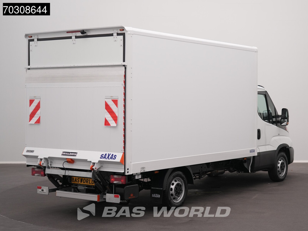 Iveco Daily 35S16 3.0L Laadklep 160PK Bakwagen ACC Airco Cruise CarPlay Stoelverwarming DHollandia Euro6 Meubelbak Koffer Airco Cruise control 7