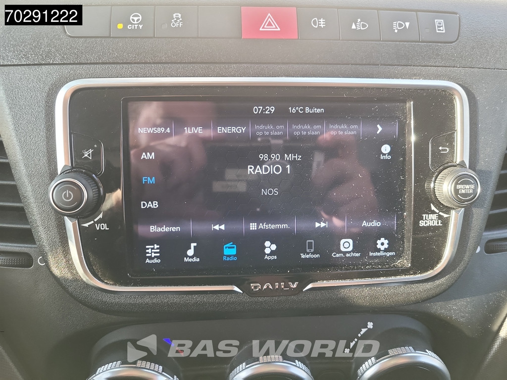 Iveco Daily 35S16 Automaat Bakwagen Achterdeuren 160PK Airco Camera Euro6 Meubelbak Koffer 21m3 Airco 13