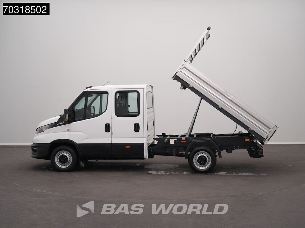 Iveco Daily 35S16 Automaat Driezijdige Kipper Dubbel Cabine 3,5t Trekhaak 160PK Airco Camera Euro6 Tipper Benne Kieper Airco Trekhaak 10