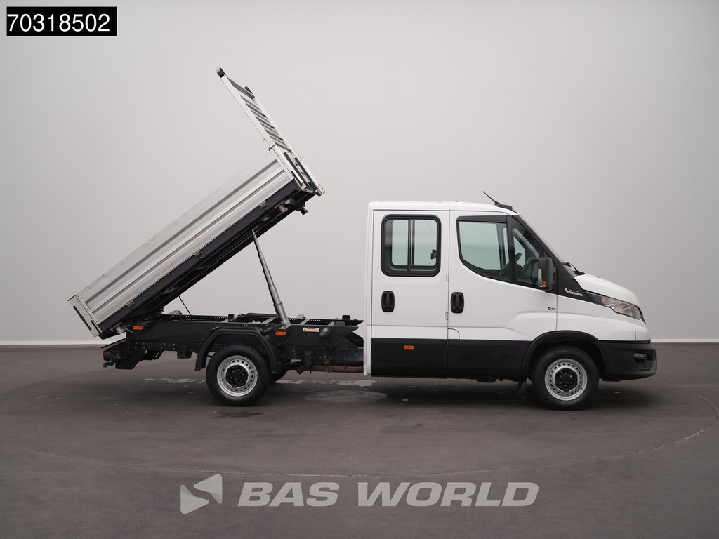 Iveco Daily 35S16 Automaat Driezijdige Kipper Dubbel Cabine 3,5t Trekhaak 160PK Airco Camera Euro6 Tipper Benne Kieper Airco Trekhaak 11