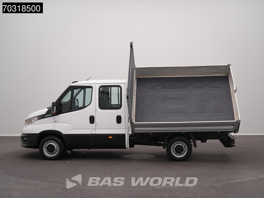 Iveco Daily 35S16 Automaat Driezijdige Kipper Dubbel Cabine 3,5t Trekhaak 160PK Airco Camera Euro6 Tipper Benne Kieper Airco Trekhaak 12