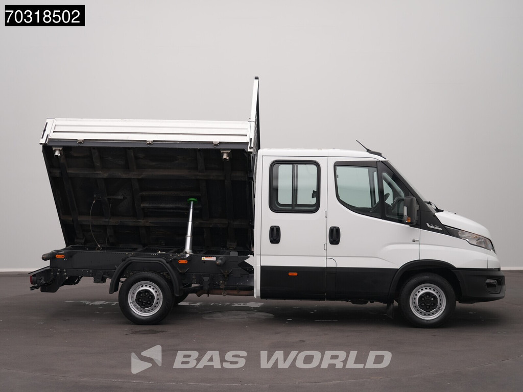 Iveco Daily 35S16 Automaat Driezijdige Kipper Dubbel Cabine 3,5t Trekhaak 160PK Airco Camera Euro6 Tipper Benne Kieper Airco Trekhaak 13