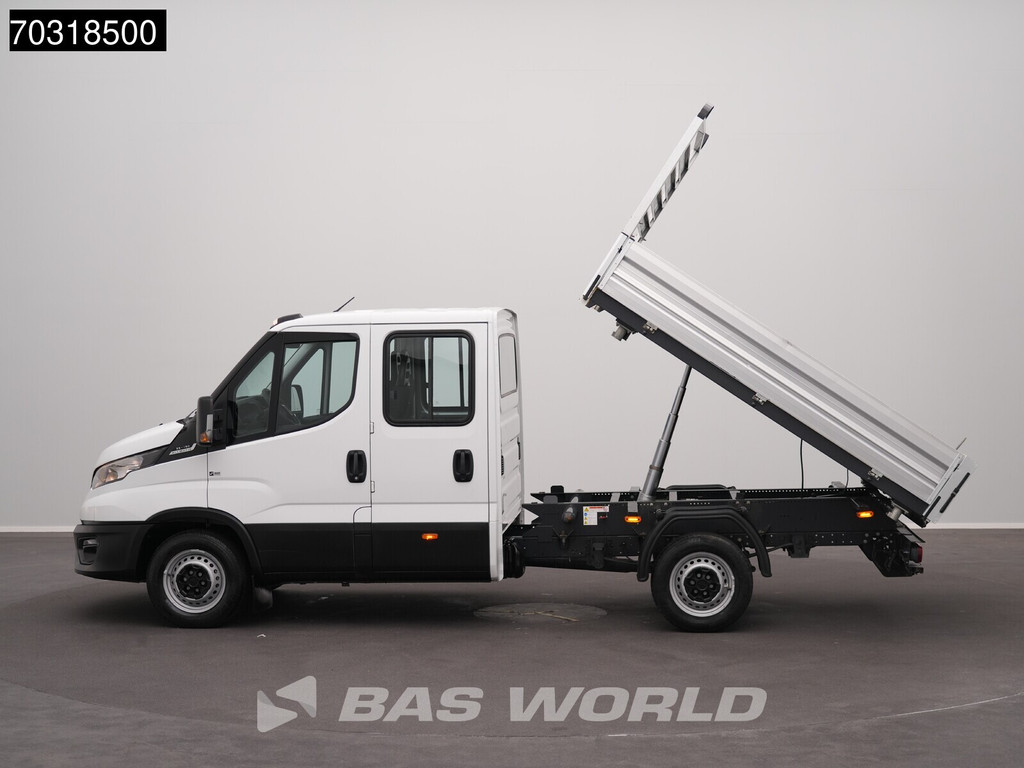 Iveco Daily 35S16 Automaat Driezijdige Kipper Dubbel Cabine 3,5t Trekhaak 160PK Airco Camera Euro6 Tipper Benne Kieper Airco Trekhaak 14