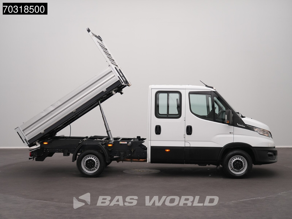 Iveco Daily 35S16 Automaat Driezijdige Kipper Dubbel Cabine 3,5t Trekhaak 160PK Airco Camera Euro6 Tipper Benne Kieper Airco Trekhaak 15