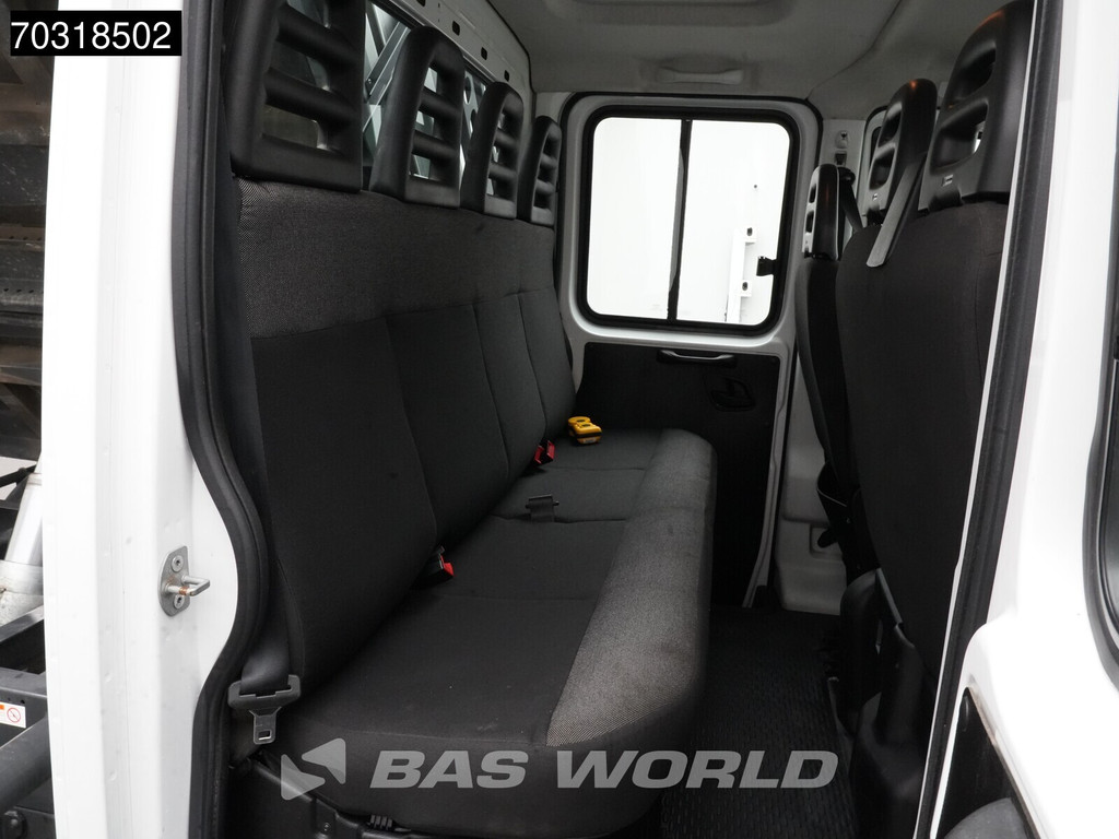 Iveco Daily 35S16 Automaat Driezijdige Kipper Dubbel Cabine 3,5t Trekhaak 160PK Airco Camera Euro6 Tipper Benne Kieper Airco Trekhaak 17