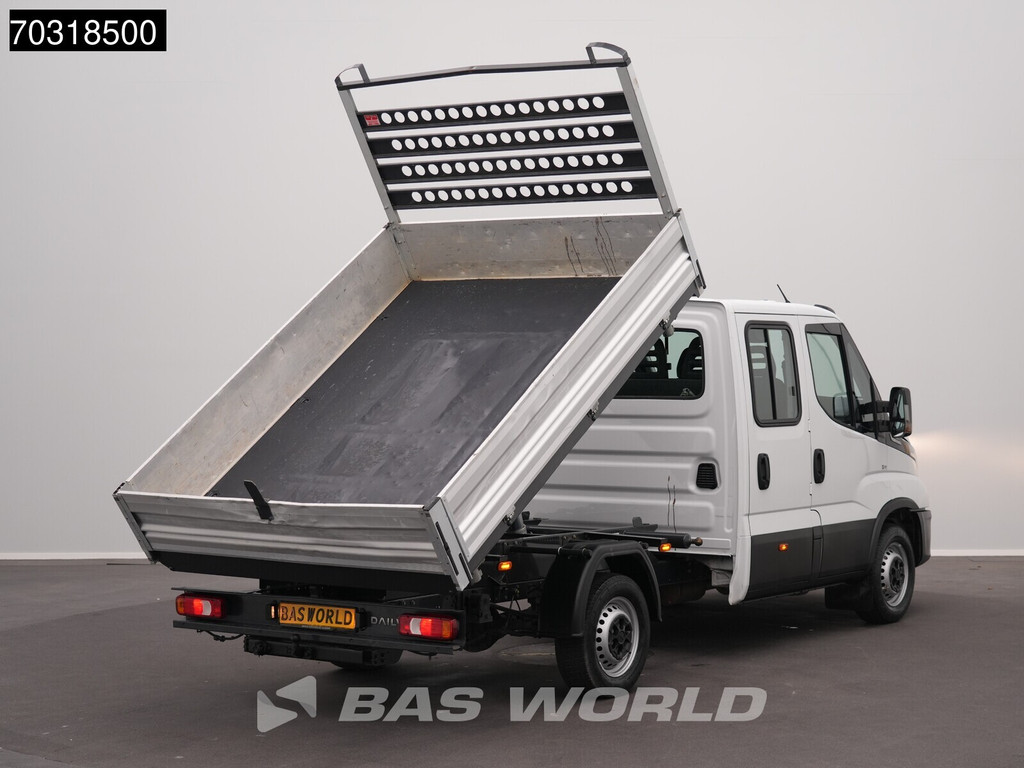 Iveco Daily 35S16 Automaat Driezijdige Kipper Dubbel Cabine 3,5t Trekhaak 160PK Airco Camera Euro6 Tipper Benne Kieper Airco Trekhaak 2