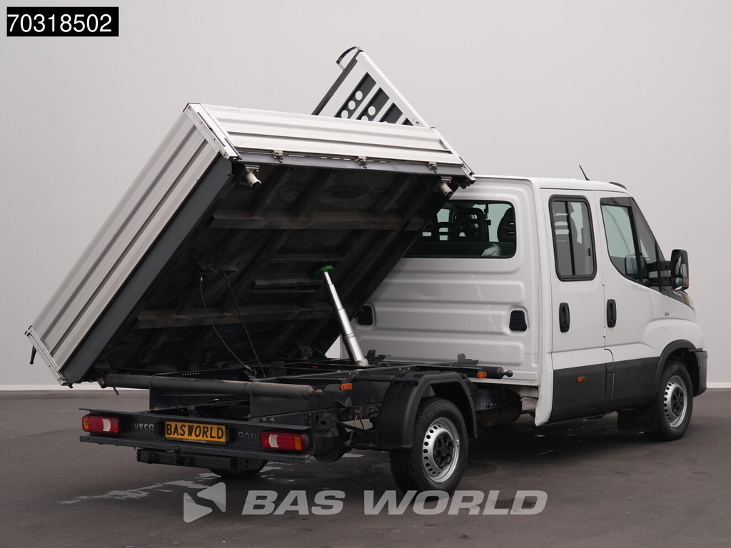 Iveco Daily 35S16 Automaat Driezijdige Kipper Dubbel Cabine 3,5t Trekhaak 160PK Airco Camera Euro6 Tipper Benne Kieper Airco Trekhaak 2