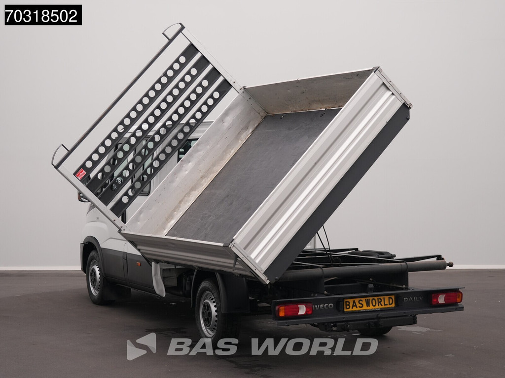 Iveco Daily 35S16 Automaat Driezijdige Kipper Dubbel Cabine 3,5t Trekhaak 160PK Airco Camera Euro6 Tipper Benne Kieper Airco Trekhaak 7
