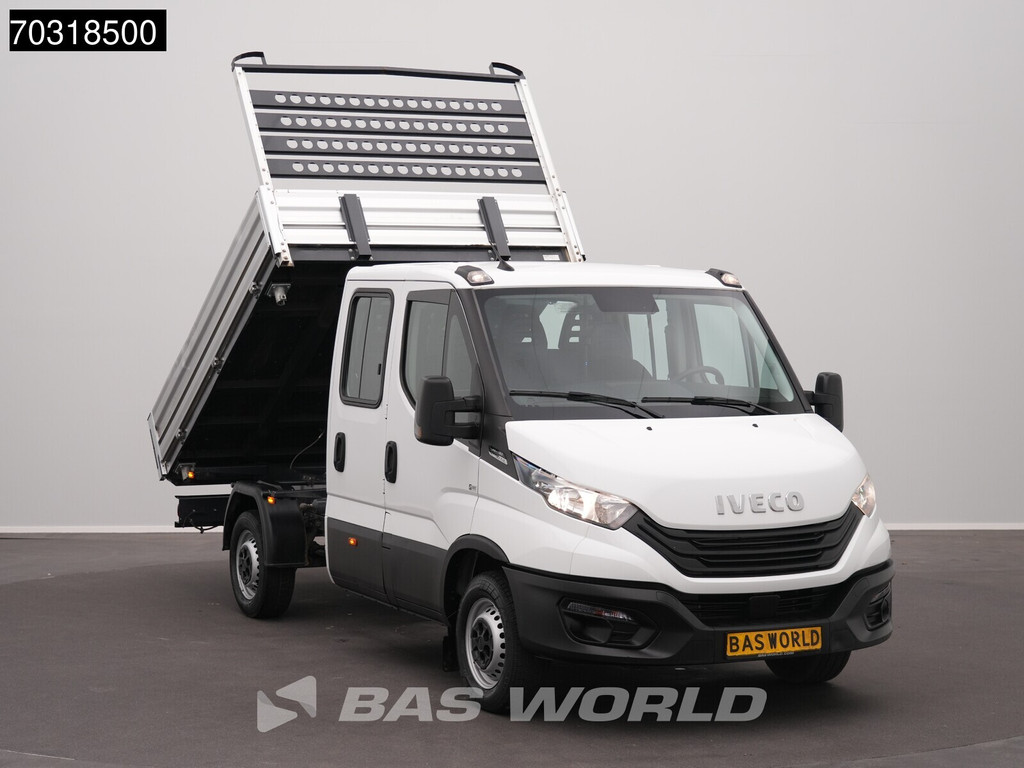 Iveco Daily 35S16 Automaat Driezijdige Kipper Dubbel Cabine 3,5t Trekhaak 160PK Airco Camera Euro6 Tipper Benne Kieper Airco Trekhaak 8