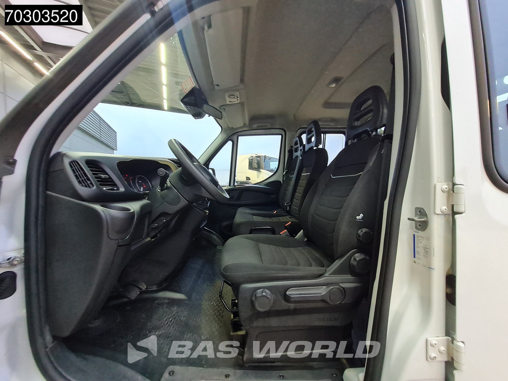 Iveco Daily 35S16 Driezijdige Automaat Kipper Dubbel Cabine 3,5t Trekhaak 160PK Airco Camera Euro6 Tipper Benne Kieper Airco Trekhaak 13