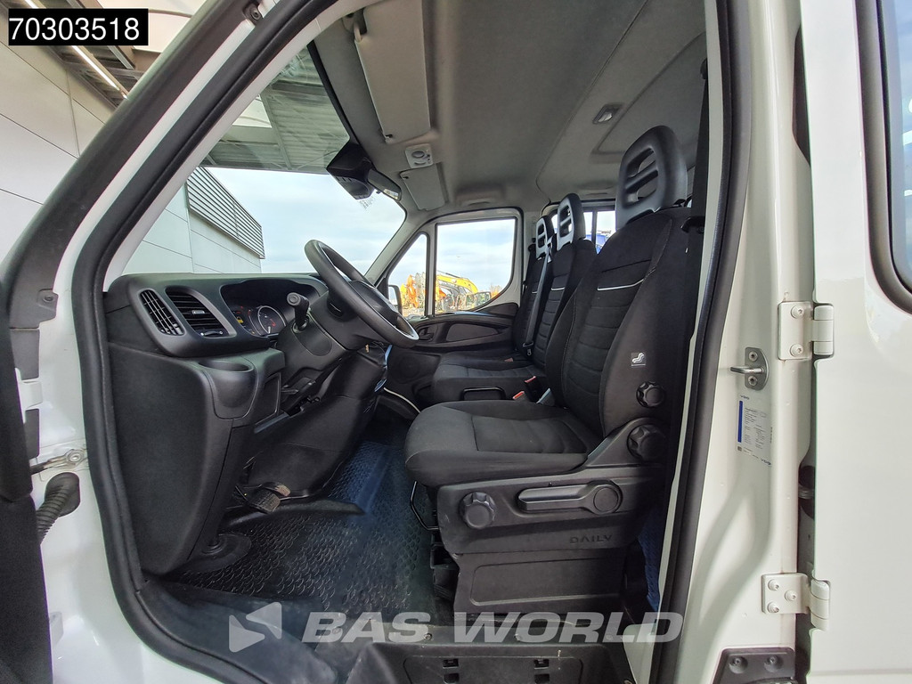 Iveco Daily 35S16 Driezijdige Automaat Kipper Dubbel Cabine 3,5t Trekhaak 160PK Airco Camera Euro6 Tipper Benne Kieper Airco Trekhaak 13