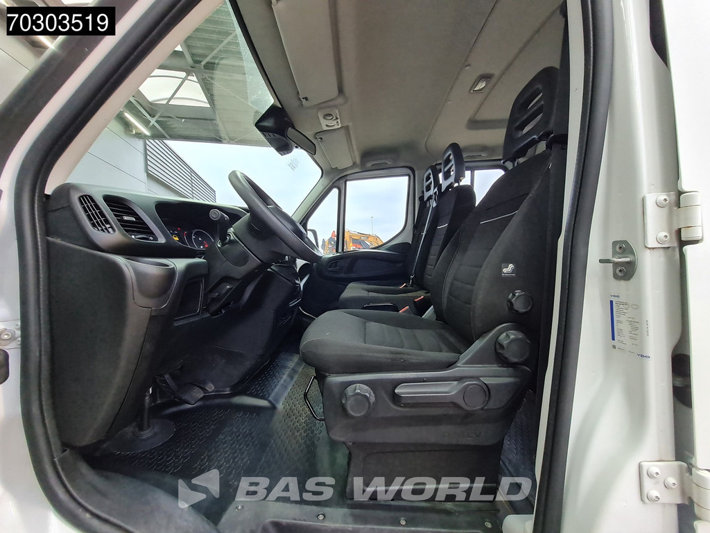 Iveco Daily 35S16 Driezijdige Automaat Kipper Dubbel Cabine 3,5t Trekhaak 160PK Airco Camera Euro6 Tipper Benne Kieper Airco Trekhaak 13