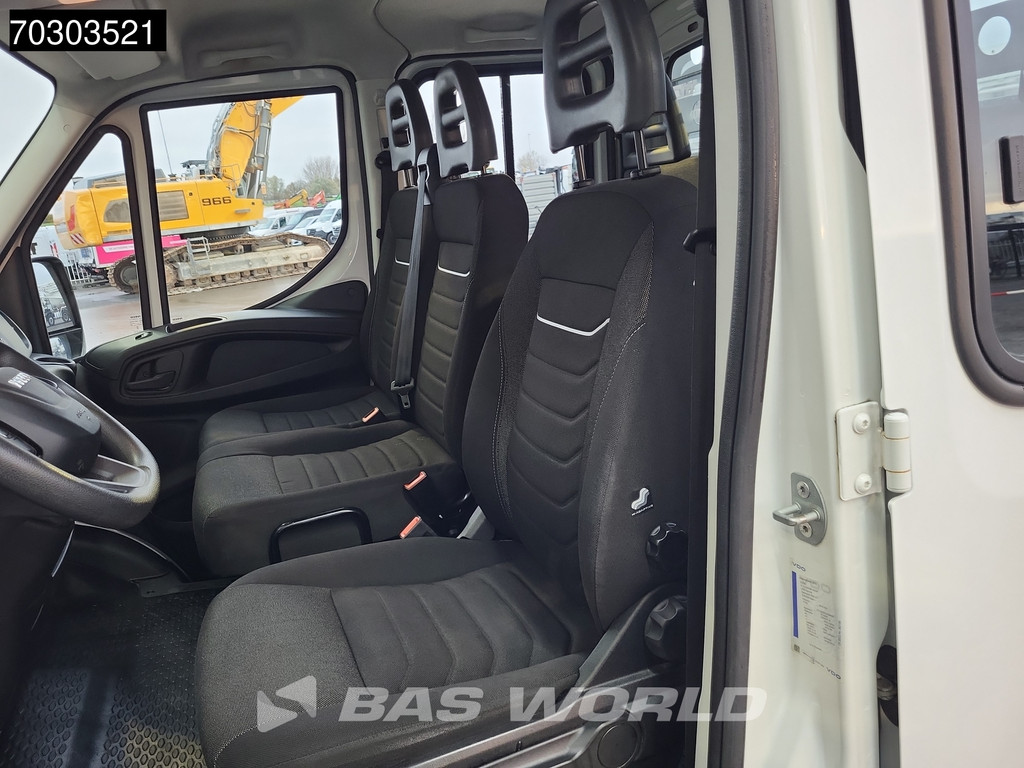 Iveco Daily 35S16 Driezijdige Automaat Kipper Dubbel Cabine 3,5t Trekhaak 160PK Airco Camera Euro6 Tipper Benne Kieper Airco Trekhaak 14
