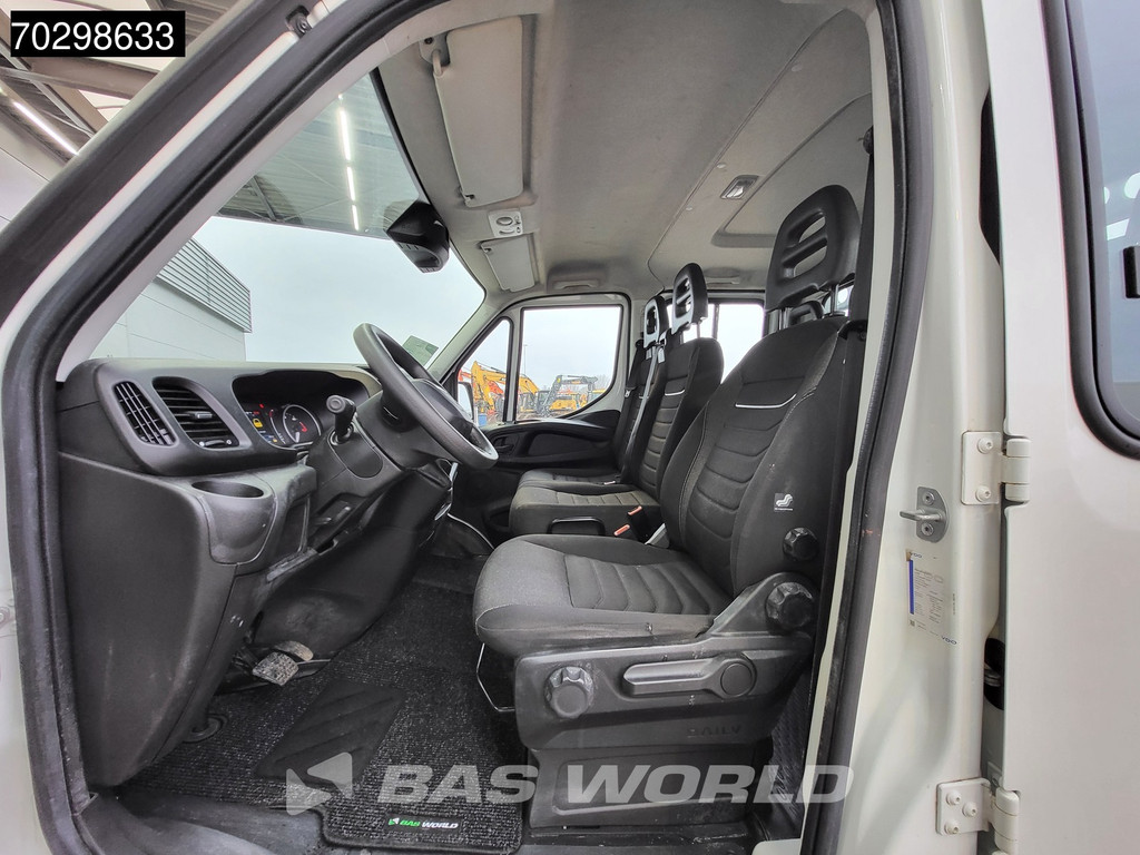 Iveco Daily 35S16 Driezijdige Automaat Kipper Dubbel Cabine 3,5t Trekhaak 160PK Airco Camera Euro6 Tipper Benne Kieper Airco Trekhaak 14