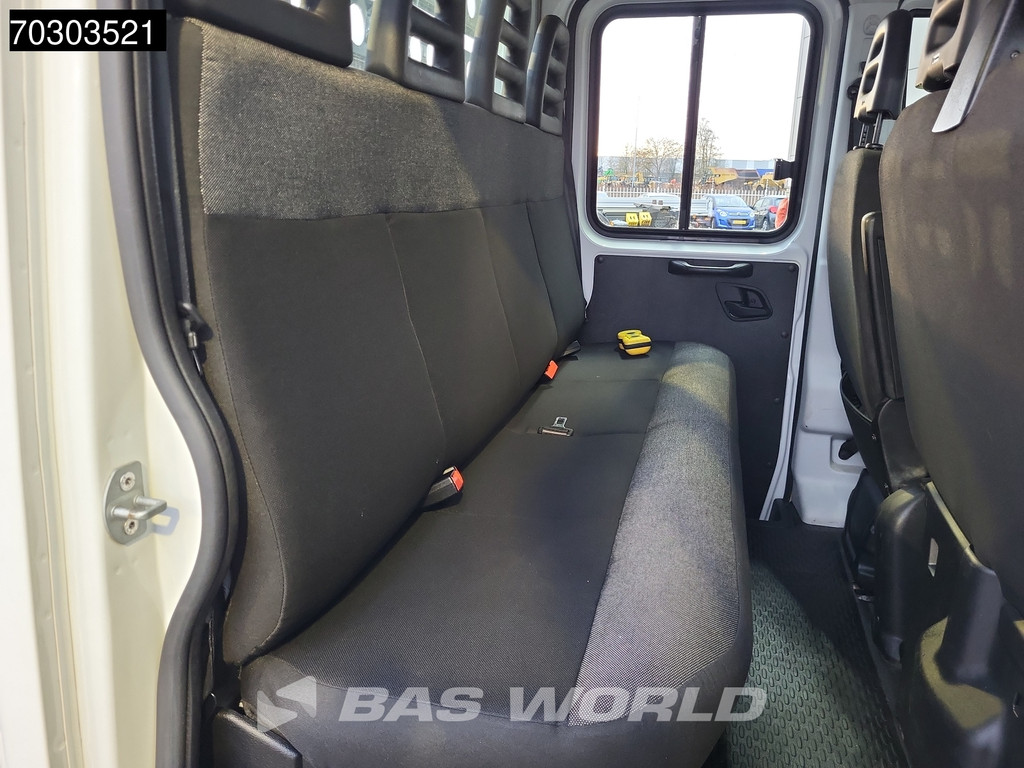 Iveco Daily 35S16 Driezijdige Automaat Kipper Dubbel Cabine 3,5t Trekhaak 160PK Airco Camera Euro6 Tipper Benne Kieper Airco Trekhaak 15