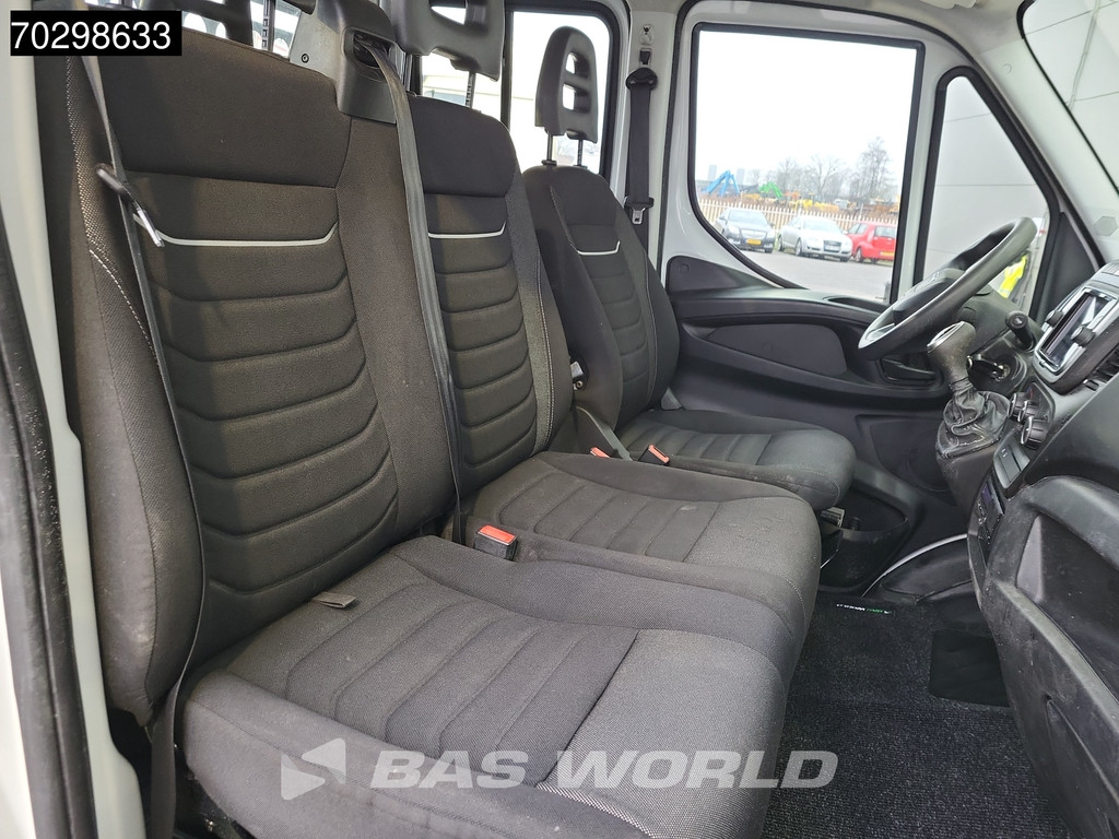 Iveco Daily 35S16 Driezijdige Automaat Kipper Dubbel Cabine 3,5t Trekhaak 160PK Airco Camera Euro6 Tipper Benne Kieper Airco Trekhaak 15