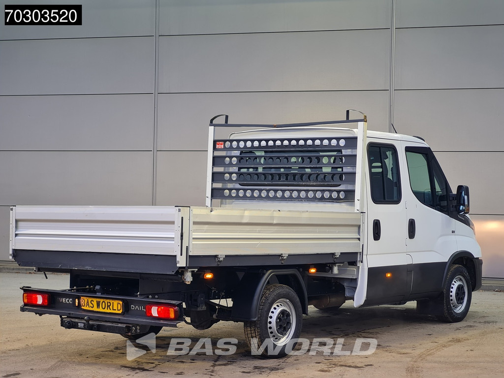 Iveco Daily 35S16 Driezijdige Automaat Kipper Dubbel Cabine 3,5t Trekhaak 160PK Airco Camera Euro6 Tipper Benne Kieper Airco Trekhaak 8