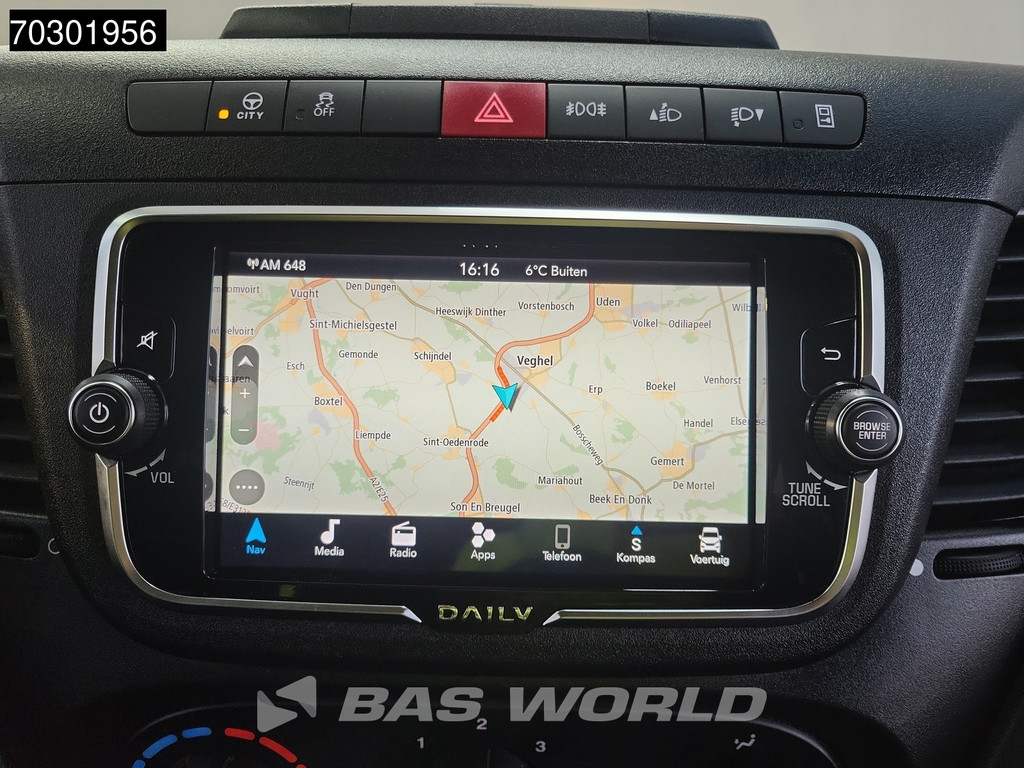 Iveco Daily 35S16 Laadklep 160PK Bakwagen Navi Airco Cruise Camera 3,5t Trekgewicht Euro6 Meubelbak Koffer Airco Cruise control 13