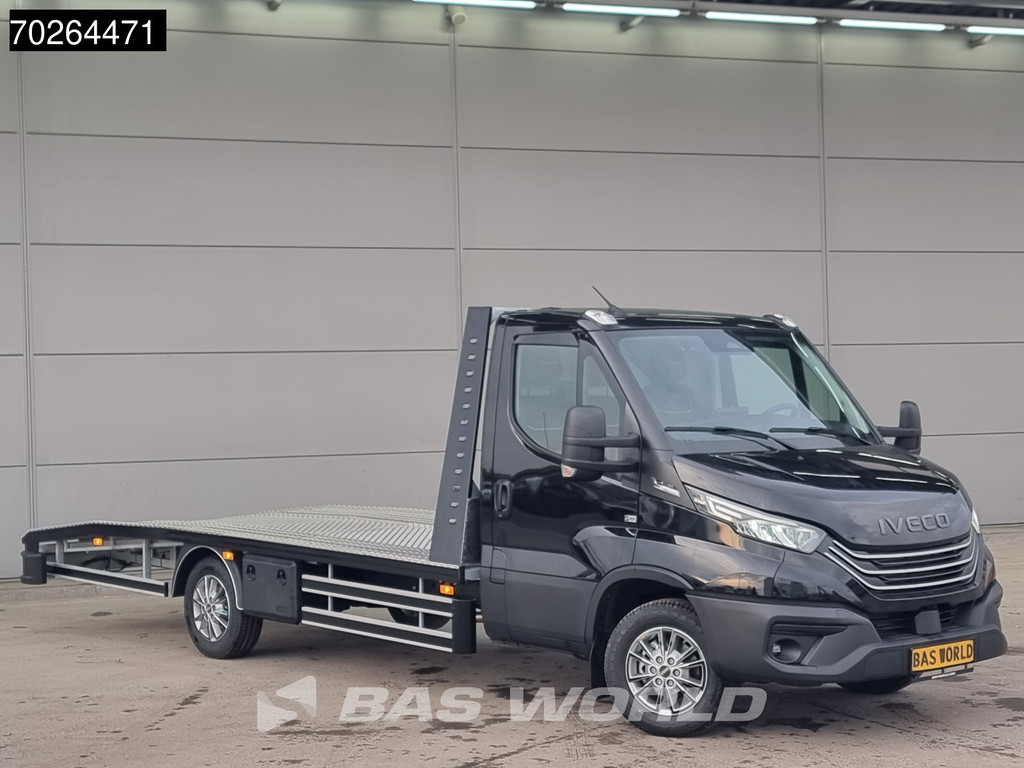 Iveco Daily 35S18 3.0L Automaat Autotransporter 2025model LED ACC Luchtvering Lier Zwaailamp Oprijwagen Cartransporter Airco Trekhaak 10