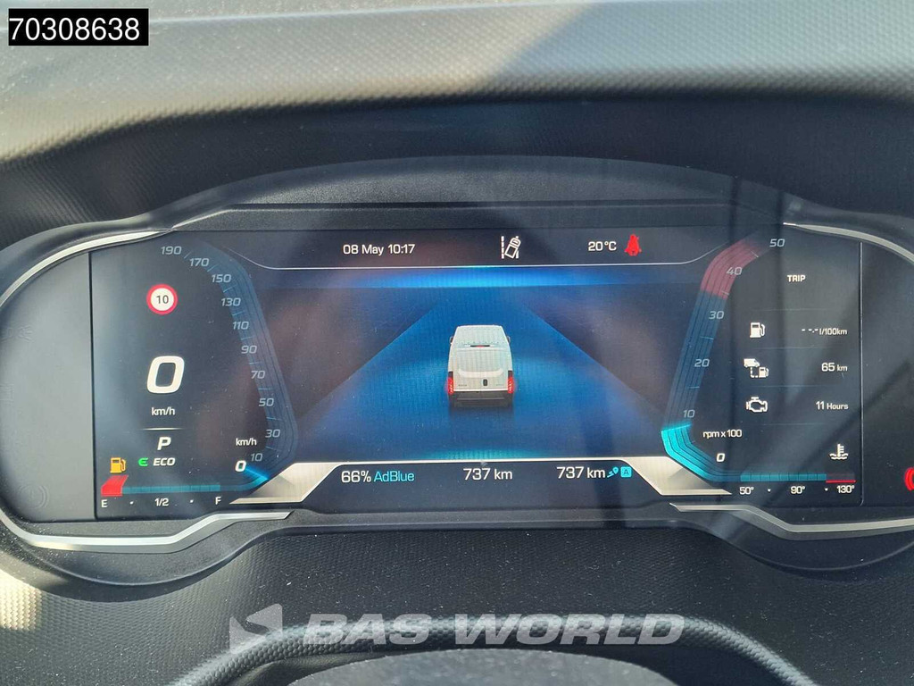 Iveco Daily 35S18 3.0L Automaat L4H3 180PK ACC LED Airco Camera CarPlay Parkeersensoren 3,5t Trekgewicht 19m3 Euro6 L4 Hoog Dak Airco Trekhaak 17