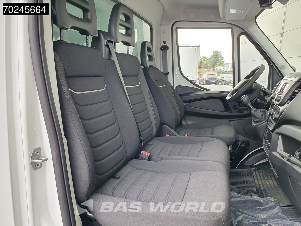 Iveco Daily 35S18 3.0L Laadklep 180PK Schuifzeilen Airco Cruise Bakwagen Euro6 Meubelbak Zeilenwagen Schuifzeil Plane 22m3 Airco Cruise control 10