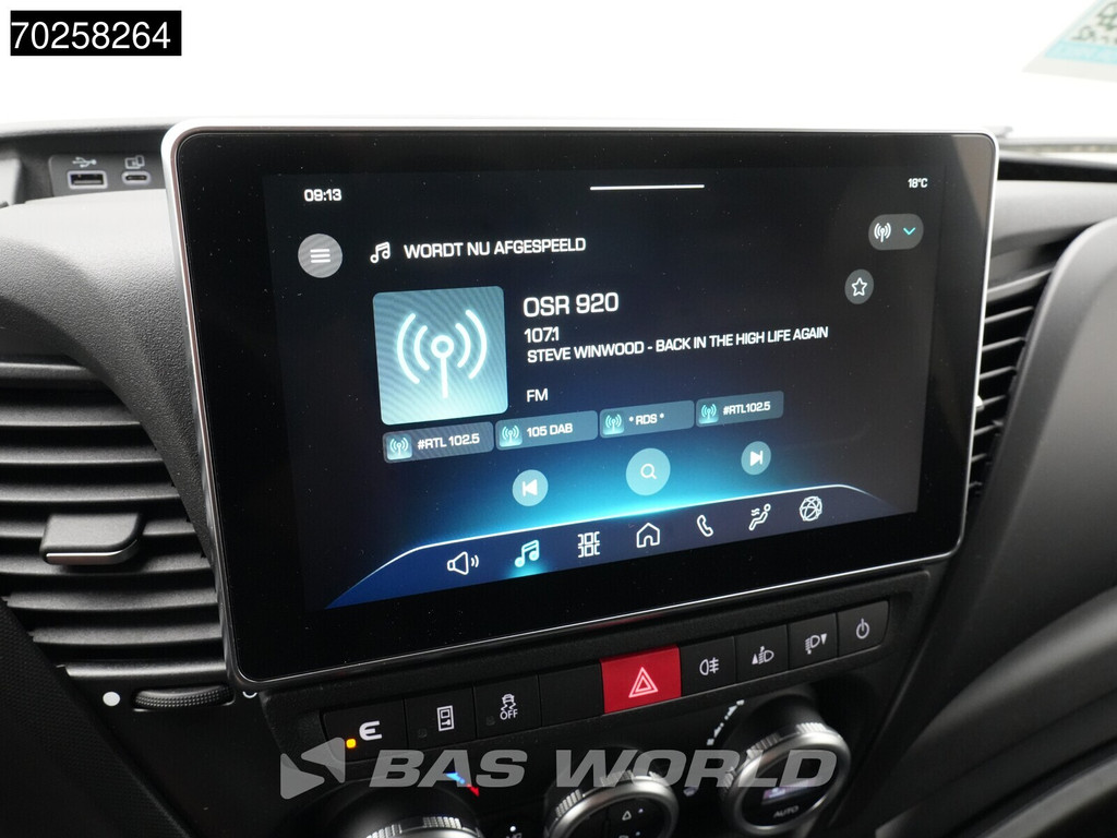 Iveco Daily 35S21 210PK 3.0L Automaat Black Ed. 2025 model L2H2 ACC LED CarPlay Velgen Camera 12m3 Airco 16