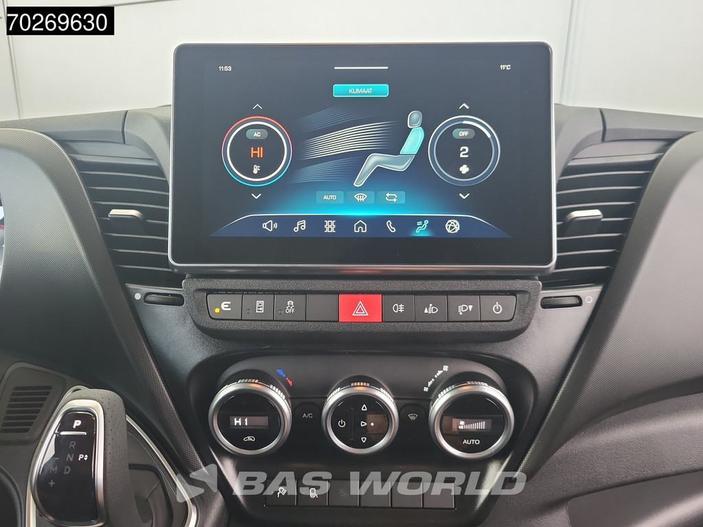 Iveco Daily 35S21 210PK 3.0L Black Edition 2025 model ACC LED Trekhaak Camera Navi 12m3 Airco Trekhaak 10
