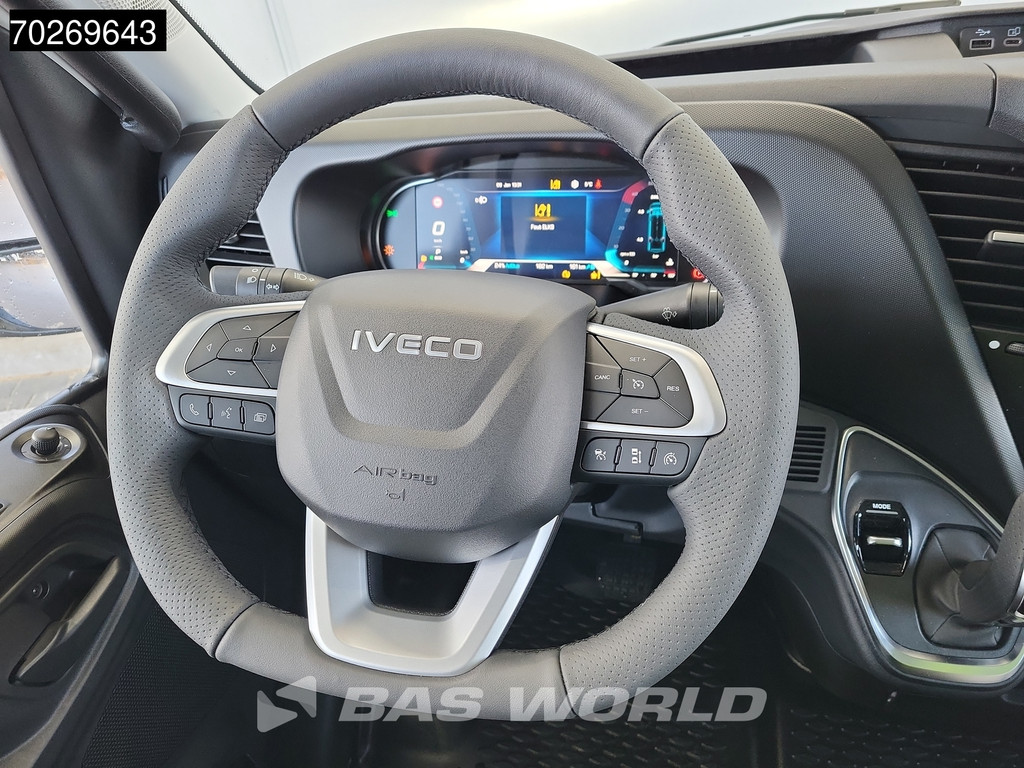 Iveco Daily 35S21 3.0L Automaat Black Edition 2025 model L2H2 Trekhaak Tacho ACC LED CarPlay Velgen Camera 12m3 Airco Trekhaak 17