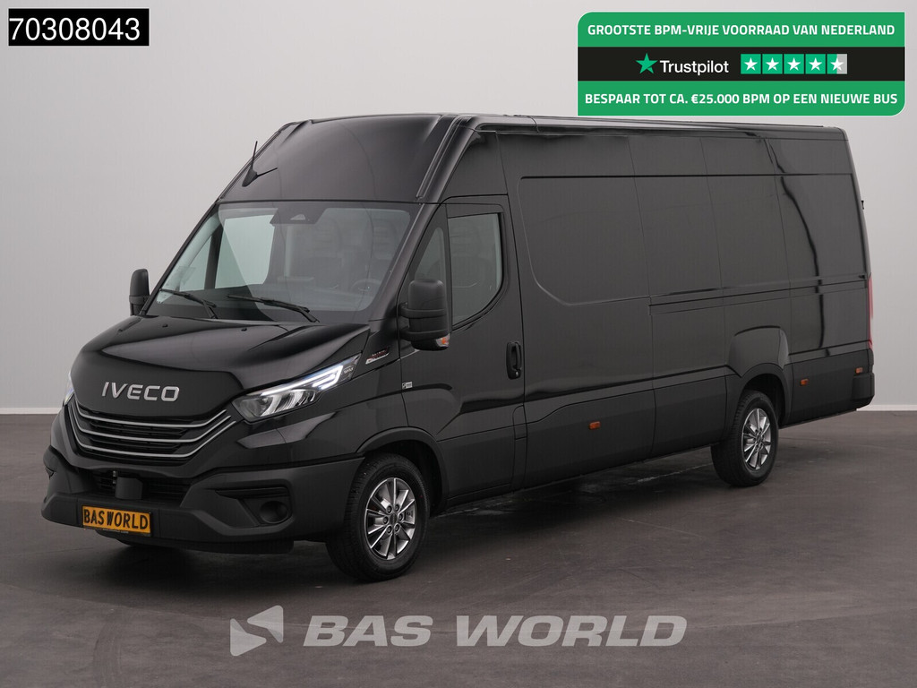 Iveco Daily 35S21 3.0L Automatic L3H2 210HP ACC LED Airco Camera Parking Sensors CarPlay Seatheating 3,5t Towing Capacity Euro6 L3 Airco