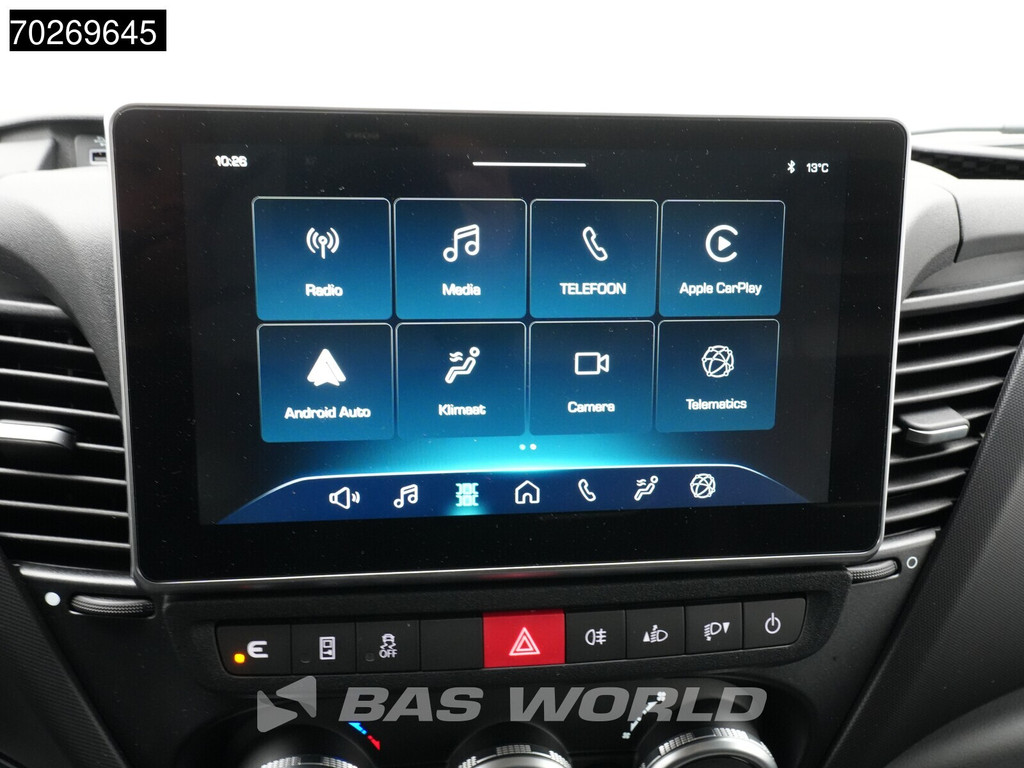 Iveco Daily 35S21 BPM VRIJ! 210PK 3.0L Automaat L2H2 Trekhaak Tacho ACC LED CarPlay Velgen Camera 12m3 Airco Trekhaak 20