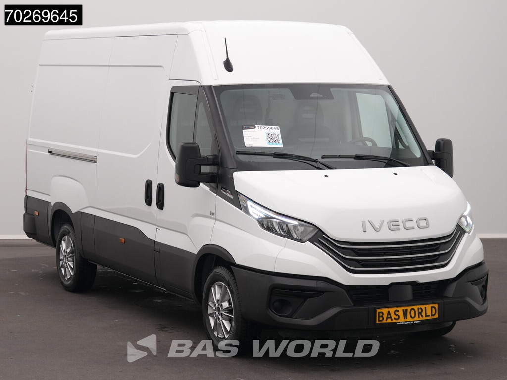 Iveco Daily 35S21 BPM VRIJ! 210PK 3.0L Automaat L2H2 Trekhaak Tacho ACC LED CarPlay Velgen Camera 12m3 Airco Trekhaak 6