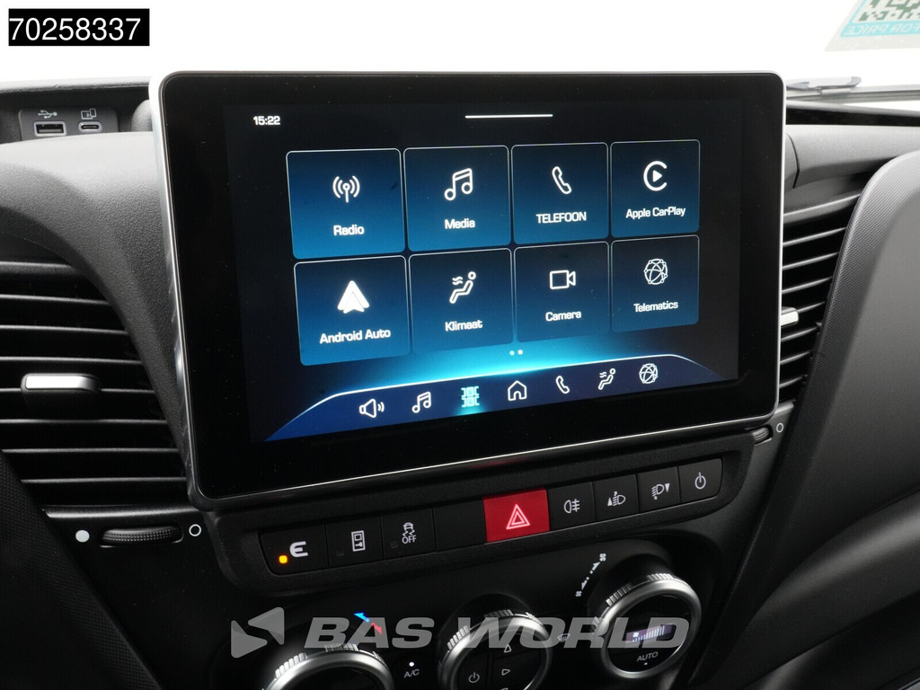 Iveco Daily 35S21 BPM VRIJ! 3.0L Automaat 210PK L2H2 2025-Model 3,5t Trekvermogen ACC LED CarPlay Camera Parkeersensoren Velgen Euro6 L2 12m3 Airco 18