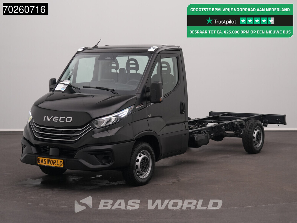 Iveco Daily 35S21 BPM VRIJ! Chassis cabine Automaat BPM VRIJ! 410WB ACC LED Parkeersensoren Euro6 Fahrgestell Chassis Airco