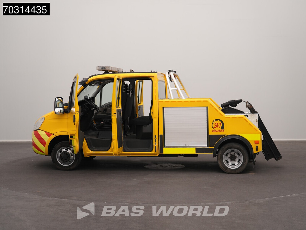 Iveco Daily 50C17 3.0L Dubbellucht 170PK Servicevoertuig Dubbel Cabine Airco Cruise Camera Lier Zwaailampen Pechhulpvoertuig Oprijwagen Airco Cruise control 11
