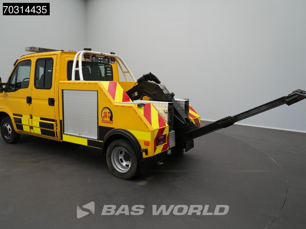 Iveco Daily 50C17 3.0L Dubbellucht 170PK Servicevoertuig Dubbel Cabine Airco Cruise Camera Lier Zwaailampen Pechhulpvoertuig Oprijwagen Airco Cruise control 8