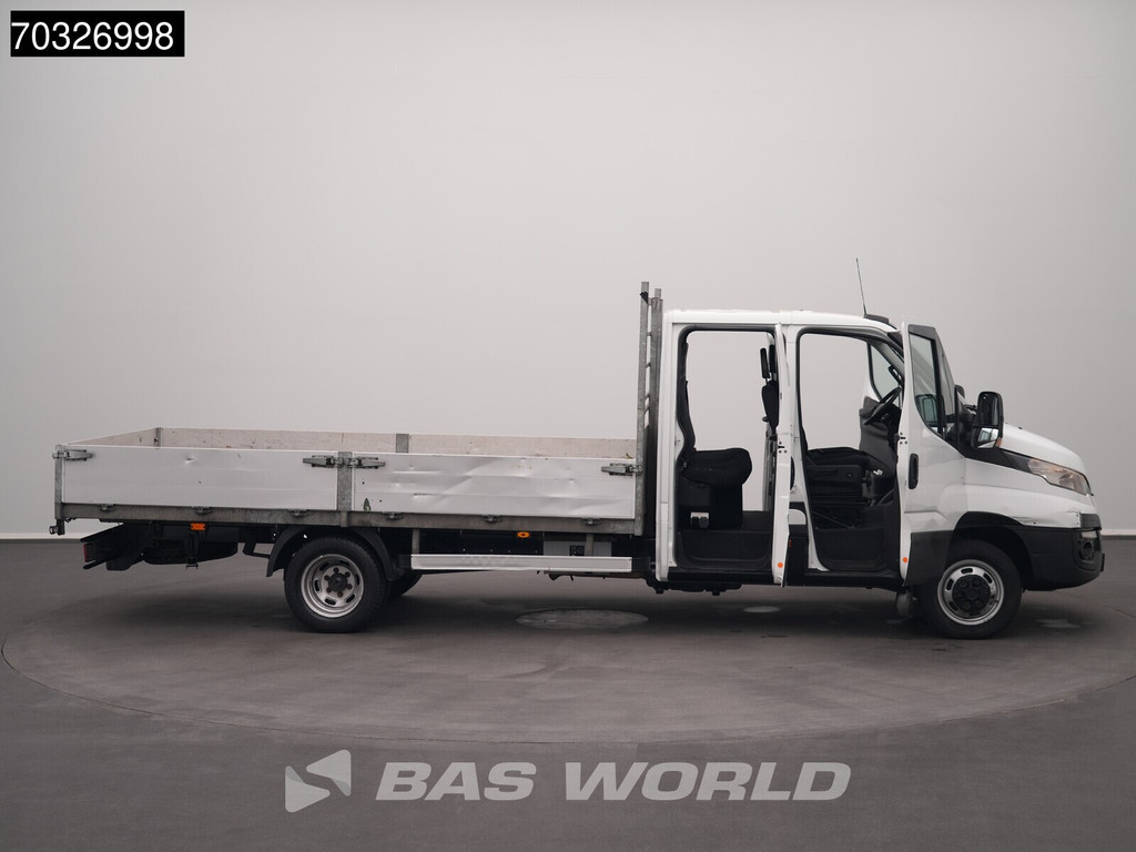 Iveco Daily 50C18 3.0L Automaat Dubbel Cabine Open Laadbak 3,5t Trekhaak Airco Cruise Euro6 Pritsche Pickup Open Box Airco Trekhaak Cruise control 10