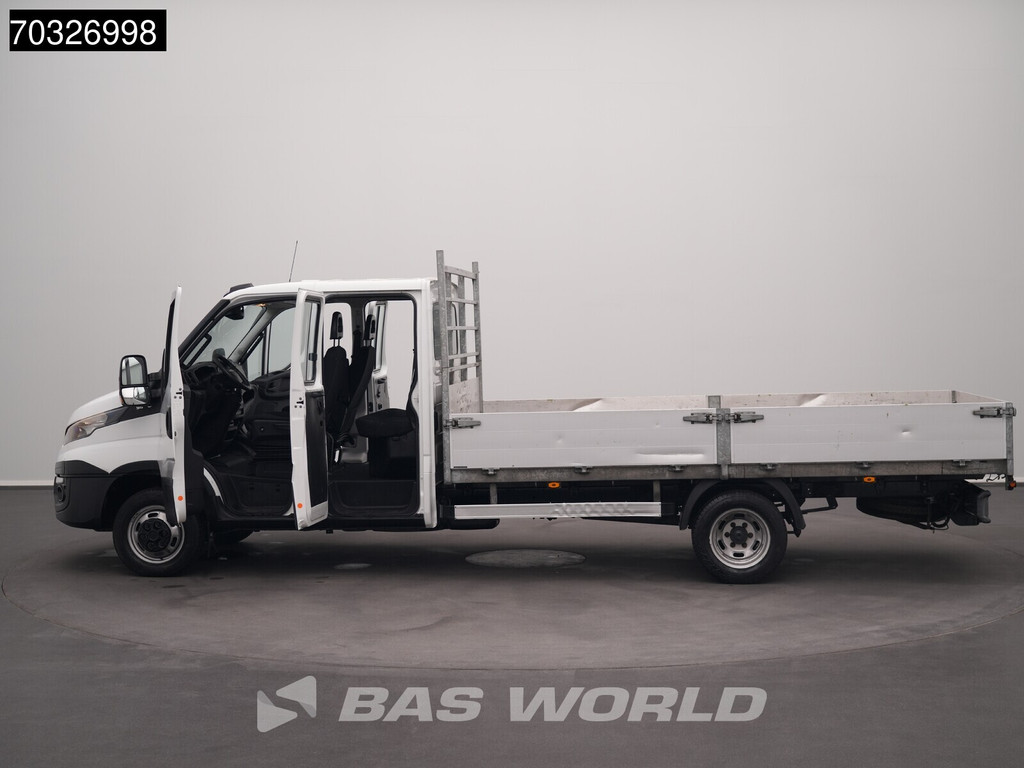 Iveco Daily 50C18 3.0L Automaat Dubbel Cabine Open Laadbak 3,5t Trekhaak Airco Cruise Euro6 Pritsche Pickup Open Box Airco Trekhaak Cruise control 9
