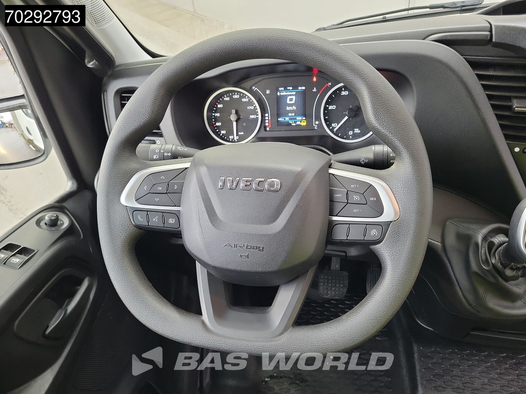 Iveco Daily 60C18 3.0L Automaat Laadklep 180PK Schuifzeilen Zeilen Airco Cruise DHollandia Euro6 Schuifzeil Koffer Gesloten laadbak Airco Cruise control 16