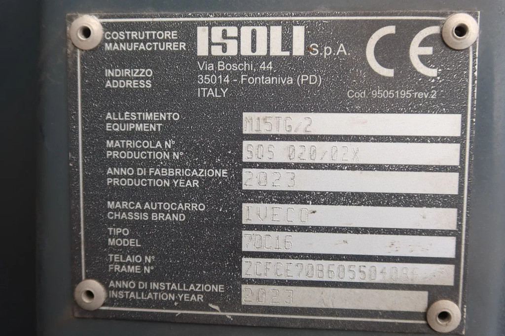 Iveco Daily 70 C 16 Recovery-truck,Bergingswagen , Apschlep. 7 persoons. ALS NIEUW 11