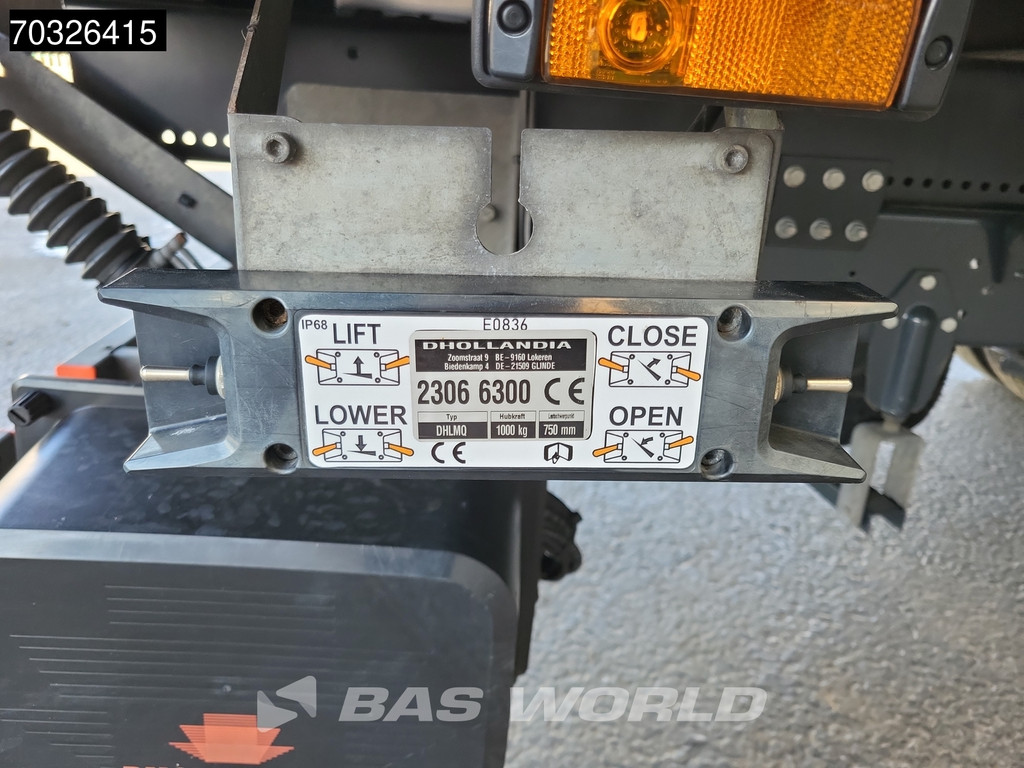 Iveco Daily 70C18 3.0L Automaat 1000KG Laadklep Luchtvering 180PK Dubbellucht Airco Cruise DHollandia Euro6 Meubelbak Koffer Bakwagen Airco Cruise control 11