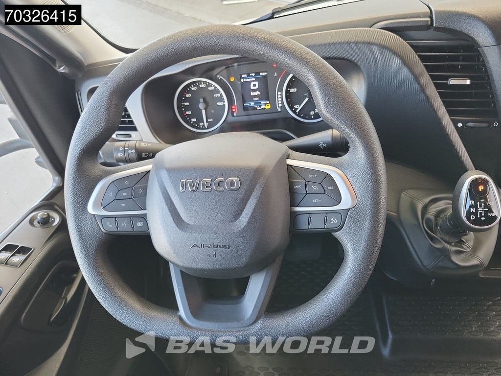 Iveco Daily 70C18 3.0L Automaat 1000KG Laadklep Luchtvering 180PK Dubbellucht Airco Cruise DHollandia Euro6 Meubelbak Koffer Bakwagen Airco Cruise control 16