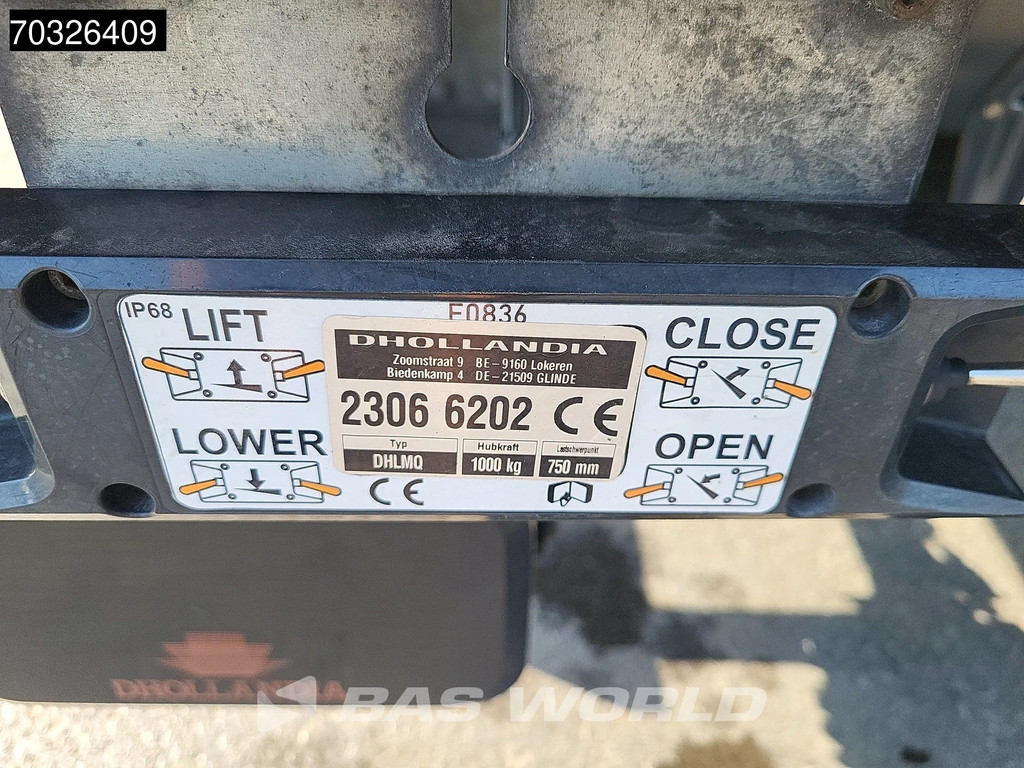 Iveco Daily 70C18 3.0L Automaat 1000KG Laadklep Luchtvering 180PK Dubbellucht Bakwagen Airco Cruise DHollandia Euro6 Meubelbak Koffer 7tons Airco Cruise control 11