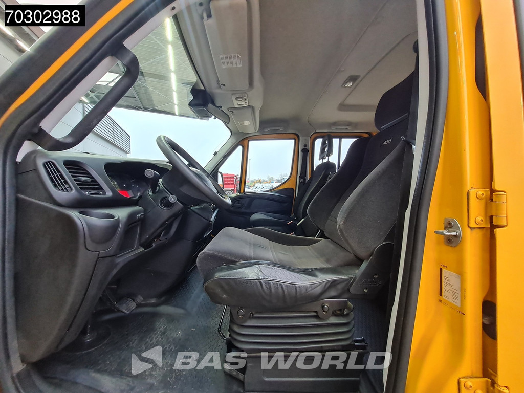 Iveco Daily 70C18 3.0L Automaat 452cmOpen Laadbak Dubbel Cabine Dubbellucht 3,5t Trekhaak Navi Airco Cruise Camera Zwaailamp Euro6 Pritsche Pickup Open Box Airco Trekhaak Cruise control 10