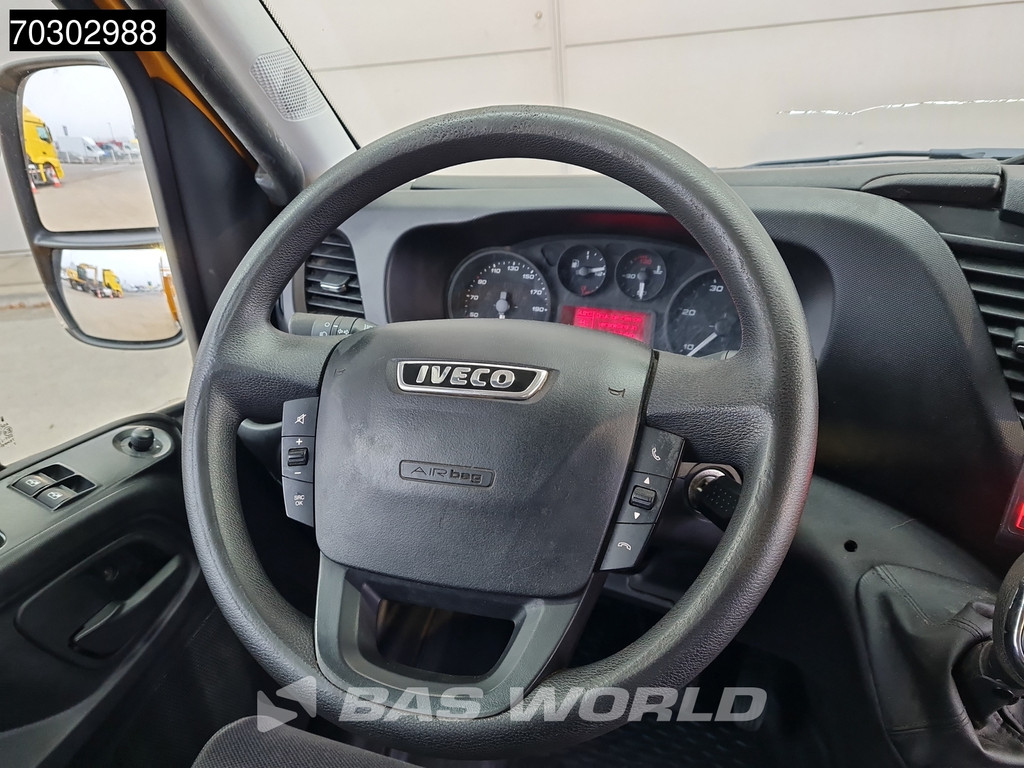 Iveco Daily 70C18 3.0L Automaat 452cmOpen Laadbak Dubbel Cabine Dubbellucht 3,5t Trekhaak Navi Airco Cruise Camera Zwaailamp Euro6 Pritsche Pickup Open Box Airco Trekhaak Cruise control 19