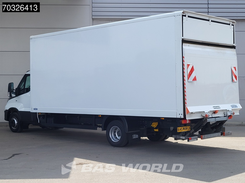 Iveco Daily 70C18 3.0L Automaat Bakwagen 1000KG Laadklep Luchtvering 180PK Dubbellucht Airco Cruise DHollandia Euro6 Meubelbak Koffer Airco Cruise control 6
