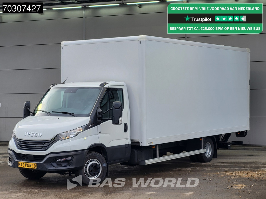 Iveco Daily 70C18 Engine Problem, Runs and Drives 3.0L 1000KG Laadklep Luchtvering Automaat 180PK Bakwagen Dubbellucht Airco Cruise Camera Euro6 Meubelbak Koffer Airco Cruise control