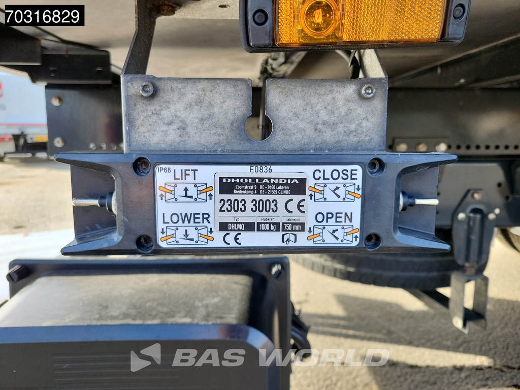 Iveco Daily 72C18 3.0L Automaat 1000KG Laadklep Luchtvering 180PK Dubbellucht Bakwagen Airco Cruise DHollandia Euro6 Meubelbak Koffer 7tons Airco Cruise control 12