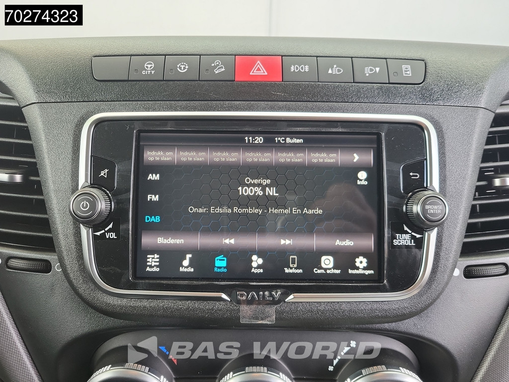 Iveco Daily 72C18 3.0L Automaat 510WB Luchtvering ACC Camera Chassis Cabine Fahrgestell Airco 8