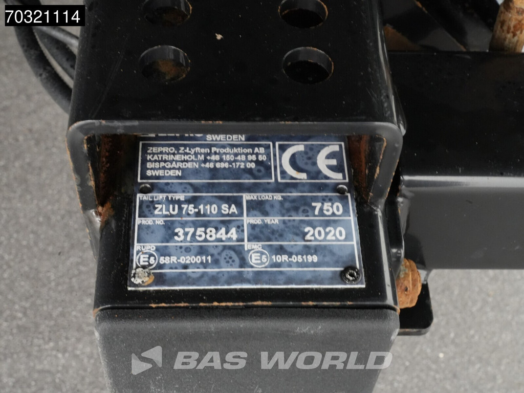 Iveco Daily 72C18 3.0L Automaat Laadklep Zijdeur 180PK Bakwagen LED Airco Camera Standkachel Stoelverwarming Euro6 Meubelbak Koffer Airco 13